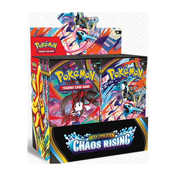 Mega Evolution: Chaos Rising Booster Display Box