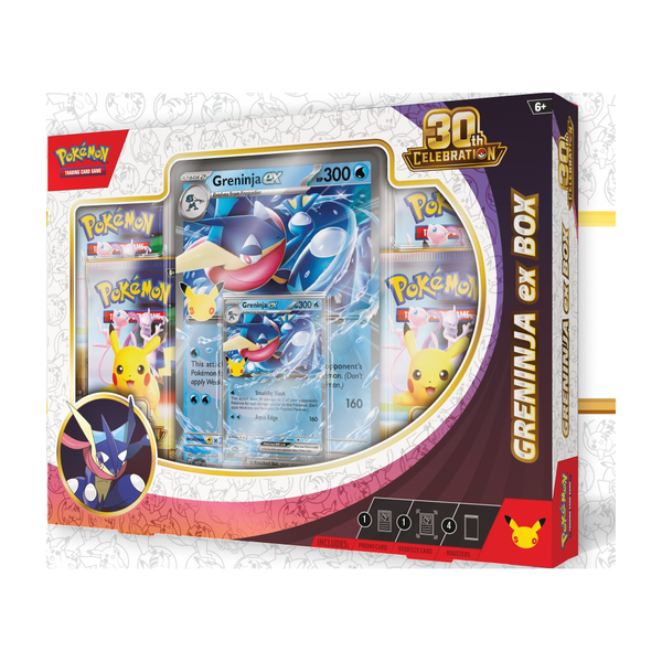 30th Celebration Pokemon ex Box: Greninja ex
